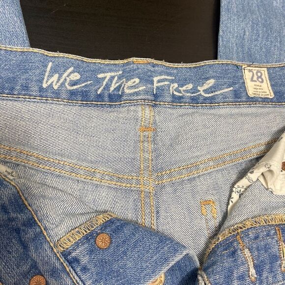 Free People | We The Free Blossom Rigid Crop Skinny Jeans Sz 28 - Picture 8 of 9